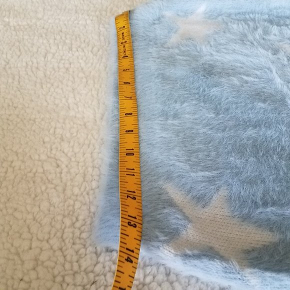 Soho Apparel Baby Blue White Stars M - Picture 8 of 9